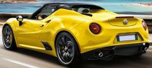 alfa 4c spider