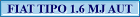 fiat tipo 1.6 mj aut
