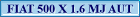 fiat 500 x 1.6 mj aut